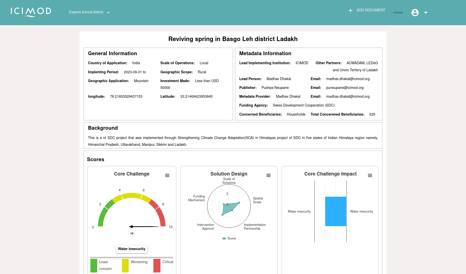 Nature Based Solutions